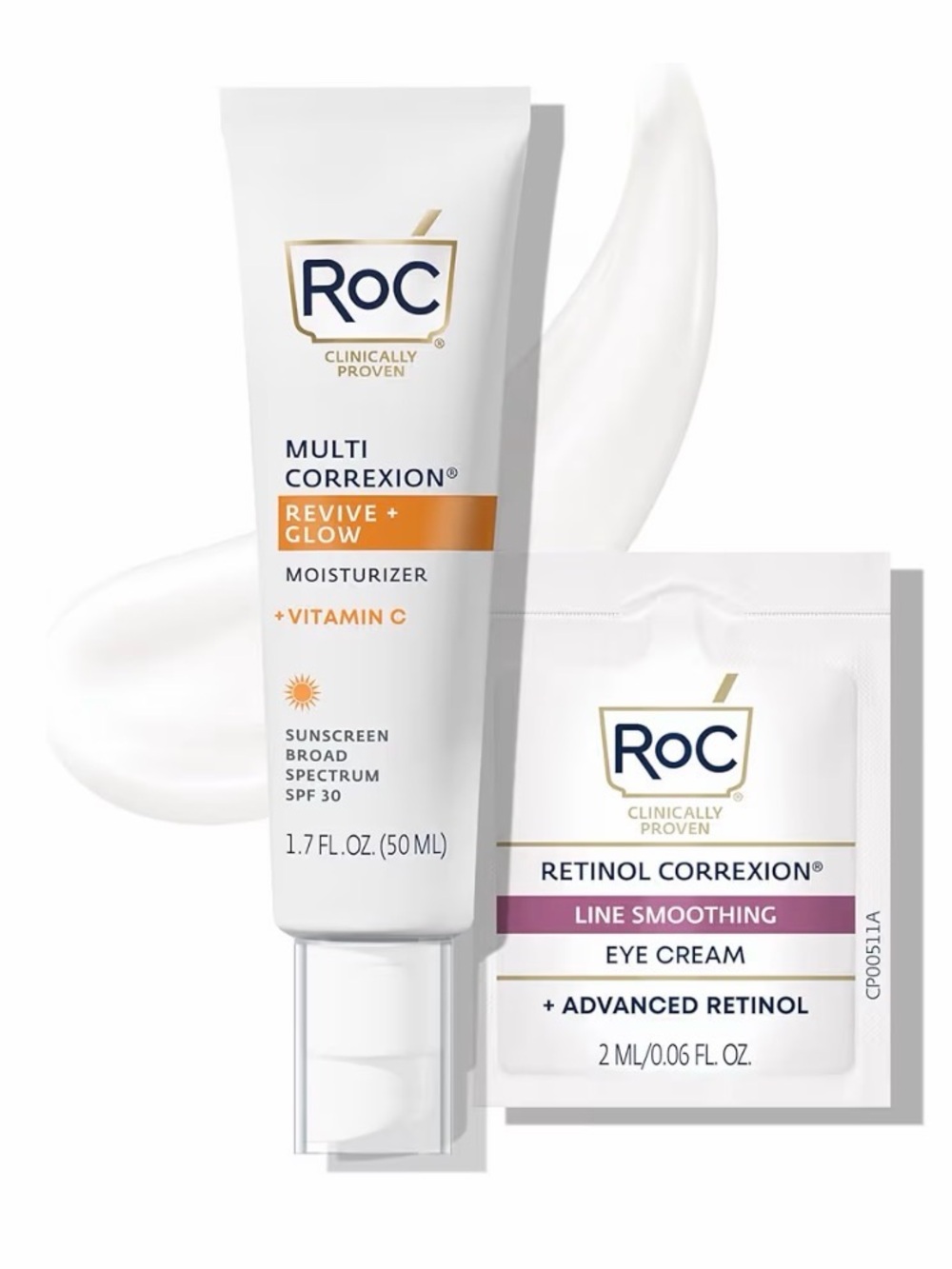 Multi Correxion Revive + Glow Moisturizer with Vitamin C - White/Orange